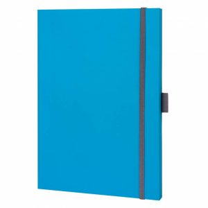 Записник QBOOK A4 блакитний